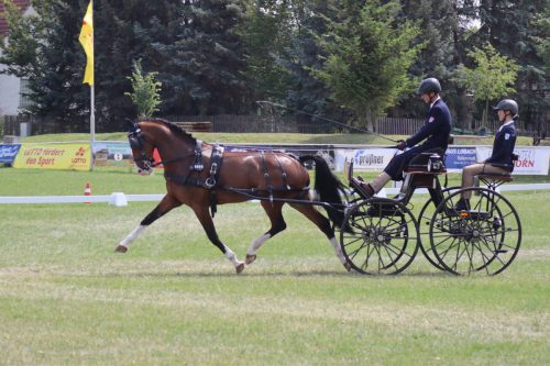 Justus Tekotte mit seinem „fliegenden Holländer“ deutsche Jugend Meisterschaft 2026 in Badeborn.